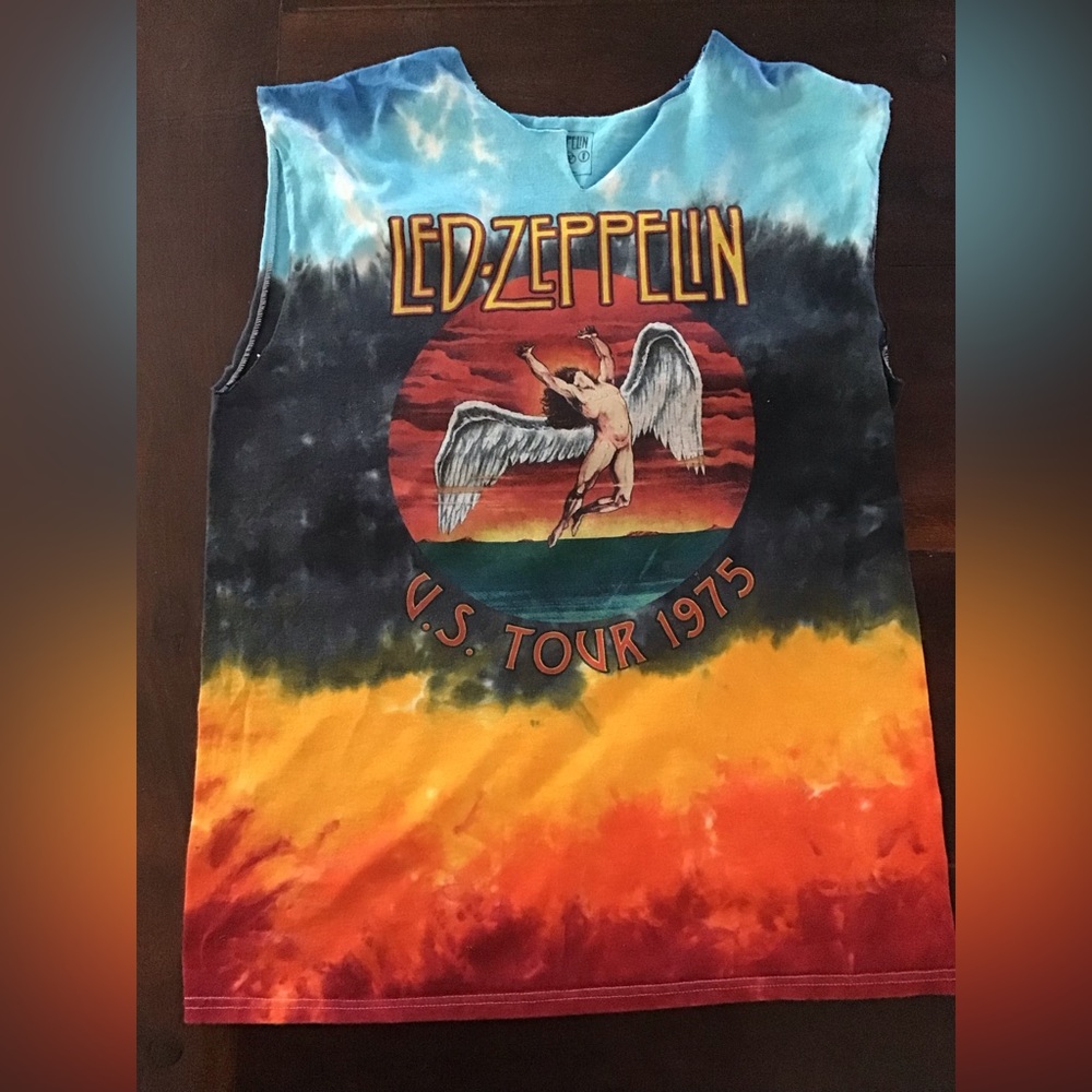 Led Zepplin Modern Tee Reworked M